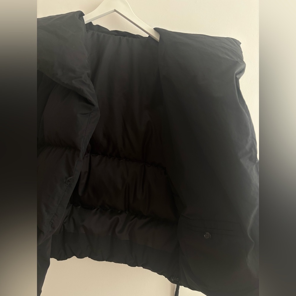 W Concept Lamerei High Neck Down Jacket Puffer Jacket Black S/M - Picture 9 of 9
